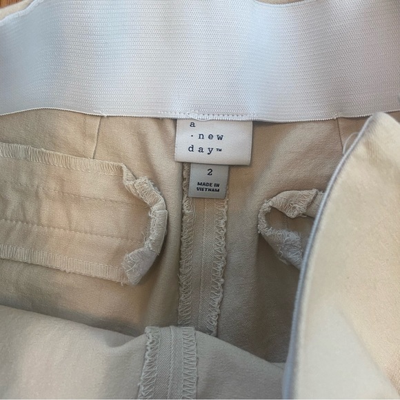 A New Day | Tan Form Fitting Calf Length Slacks - Picture 4 of 6